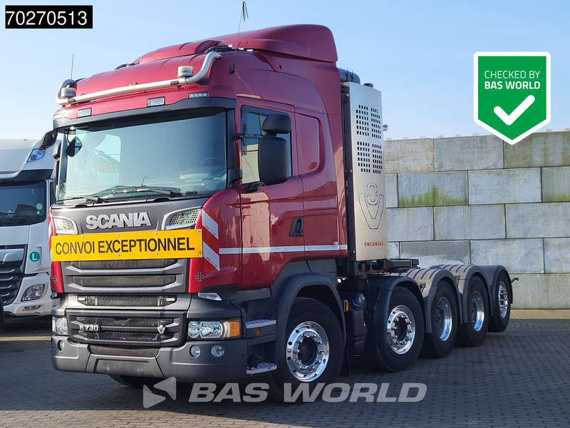 Scania R730 10X4 160T! Retarder 2x Tanks Big-Axle Drumbrakes Full-Air Hydraulik Navi Standklima Alcoa's - Trekker: afbeelding 1 Scania R730 10X4 160T! Retarder 2x Tanks Big-Axle Drumbrakes Full-Air Hydraulik Navi Standklima Alcoa's - Trekker: afbeelding 1