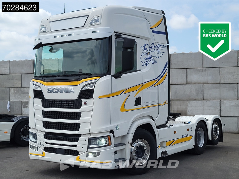 Scania S650 S 6X2 Retarder Liftachse Full-Air Leather Alcoa's - Trekker: afbeelding 1 Scania S650 S 6X2 Retarder Liftachse Full-Air Leather Alcoa's - Trekker: afbeelding 1
