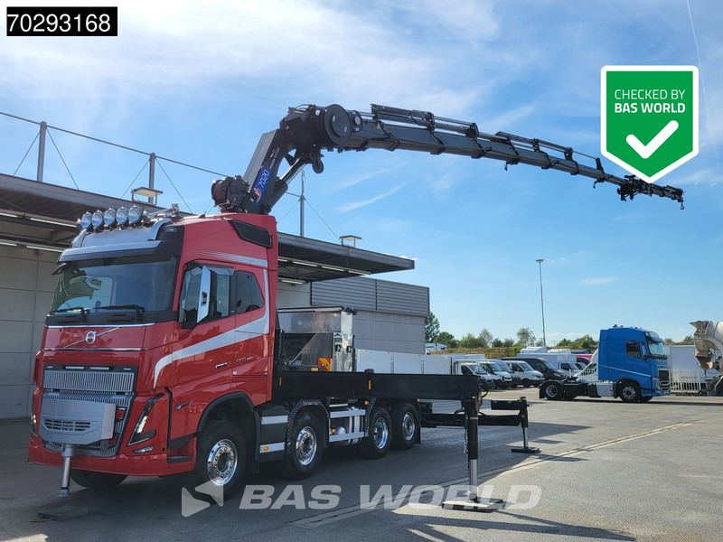 Volvo FH16 650 FH16 8X2 Tractorhead HMF 7020K-RCS Crane + Fly-Jib Lift+Steering Axle Navi ACC - Trekker: afbeelding 1 Volvo FH16 650 FH16 8X2 Tractorhead HMF 7020K-RCS Crane + Fly-Jib Lift+Steering Axle Navi ACC - Trekker: afbeelding 1