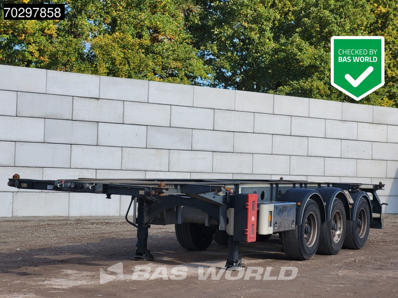 Containertransporter/ Wissellaadbak oplegger Van Hool A3C002 30ft 20ft: afbeelding 1