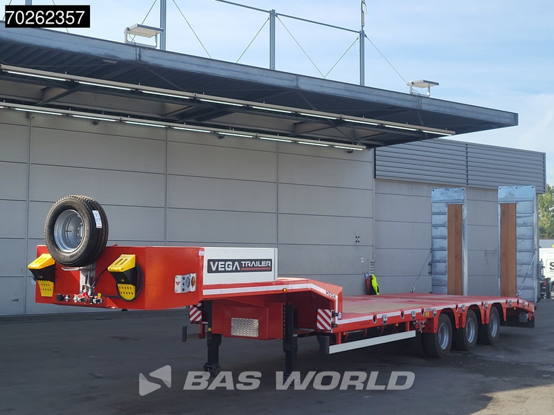 Vega Lowbed 2 axles NEW Hydr. Ramps. Lift+Steering Axle - Dieplader oplegger: afbeelding 2 Vega Lowbed 2 axles NEW Hydr. Ramps. Lift+Steering Axle - Dieplader oplegger: afbeelding 2