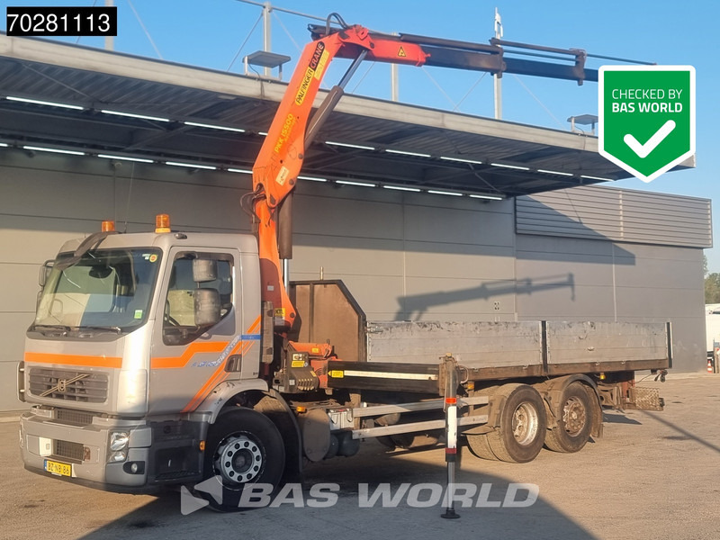 Volvo FE 280 6X2 NL-Truck Palfinger PK15500 Kran CraneManual Liftachse Euro 4 - Vrachtwagen met open laadbak, Kraanwagen: afbeelding 1 Volvo FE 280 6X2 NL-Truck Palfinger PK15500 Kran CraneManual Liftachse Euro 4 - Vrachtwagen met open laadbak, Kraanwagen: afbeelding 1