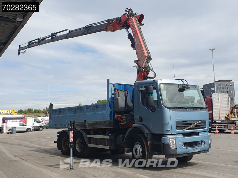 Volvo FE 280 904 6X4 Fassi F215/235AXP26 Crane 10m3 tipper Big-Axle Manual Euro 4 - Kipper vrachtwagen, Kraanwagen: afbeelding 3 Volvo FE 280 904 6X4 Fassi F215/235AXP26 Crane 10m3 tipper Big-Axle Manual Euro 4 - Kipper vrachtwagen, Kraanwagen: afbeelding 3