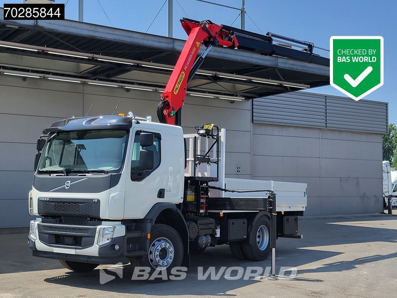 Volvo FE 320 4X2 NEW! Palfinger PK14.501K SLD5 Remote Crane Kran Euro 6 - Vrachtwagen met open laadbak, Kraanwagen: afbeelding 1 Volvo FE 320 4X2 NEW! Palfinger PK14.501K SLD5 Remote Crane Kran Euro 6 - Vrachtwagen met open laadbak, Kraanwagen: afbeelding 1