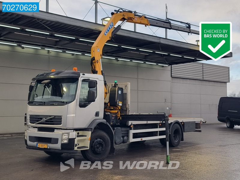 Volvo FE 320 4X2 NL-Truck Manual Effer 145 3S Crane Remote Euro 4 - Vrachtwagen met open laadbak, Kraanwagen: afbeelding 1 Volvo FE 320 4X2 NL-Truck Manual Effer 145 3S Crane Remote Euro 4 - Vrachtwagen met open laadbak, Kraanwagen: afbeelding 1