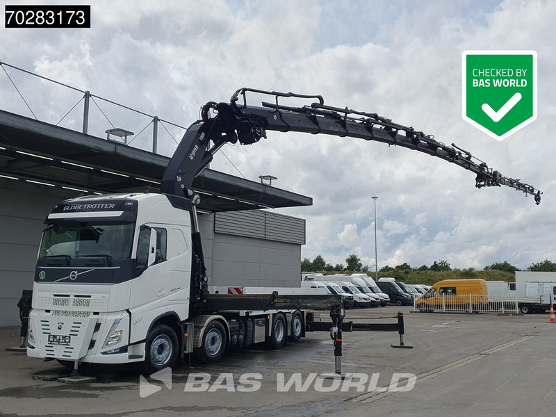 Volvo FH 460 8X2 Effer 1000 9S/6S Crane Kran Winch JIB Lift-Lenkachse Euro 6 - Vrachtwagen met open laadbak, Kraanwagen: afbeelding 1 Volvo FH 460 8X2 Effer 1000 9S/6S Crane Kran Winch JIB Lift-Lenkachse Euro 6 - Vrachtwagen met open laadbak, Kraanwagen: afbeelding 1