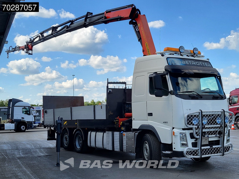 Volvo FH 480 FH 6X2 Palfinger PK26002 EH Kran Crane + Fly Jib Manual Liftachse Euro 5 - Vrachtwagen met open laadbak, Kraanwagen: afbeelding 3 Volvo FH 480 FH 6X2 Palfinger PK26002 EH Kran Crane + Fly Jib Manual Liftachse Euro 5 - Vrachtwagen met open laadbak, Kraanwagen: afbeelding 3