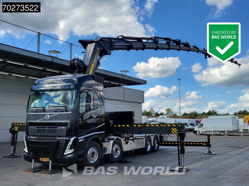 Volvo FH 500 8X2 NEW NL-Truck Palfinger PK110002 SH Crane + Fly-Jib Winch VEB+ - Vrachtwagen met open laadbak, Kraanwagen: afbeelding 1 Volvo FH 500 8X2 NEW NL-Truck Palfinger PK110002 SH Crane + Fly-Jib Winch VEB+ - Vrachtwagen met open laadbak, Kraanwagen: afbeelding 1
