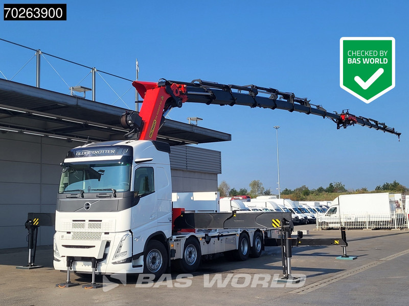 Volvo FH 500 8X2 NEW! Palfinger PK110002 SH Crane + Fly-Jib Winch VEB+ Euro 6 - Vrachtwagen met open laadbak, Kraanwagen: afbeelding 1 Volvo FH 500 8X2 NEW! Palfinger PK110002 SH Crane + Fly-Jib Winch VEB+ Euro 6 - Vrachtwagen met open laadbak, Kraanwagen: afbeelding 1
