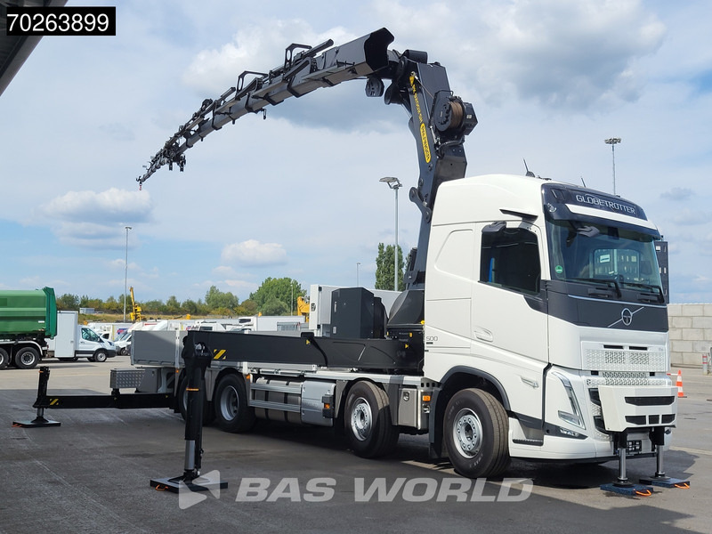 Volvo FH 500 8X2 NEW! Palfinger PK92002 SH 8+6 JIB Crane Kran 3.5t Winch Lift+Steering Axle - Vrachtwagen met open laadbak, Kraanwagen: afbeelding 2 Volvo FH 500 8X2 NEW! Palfinger PK92002 SH 8+6 JIB Crane Kran 3.5t Winch Lift+Steering Axle - Vrachtwagen met open laadbak, Kraanwagen: afbeelding 2