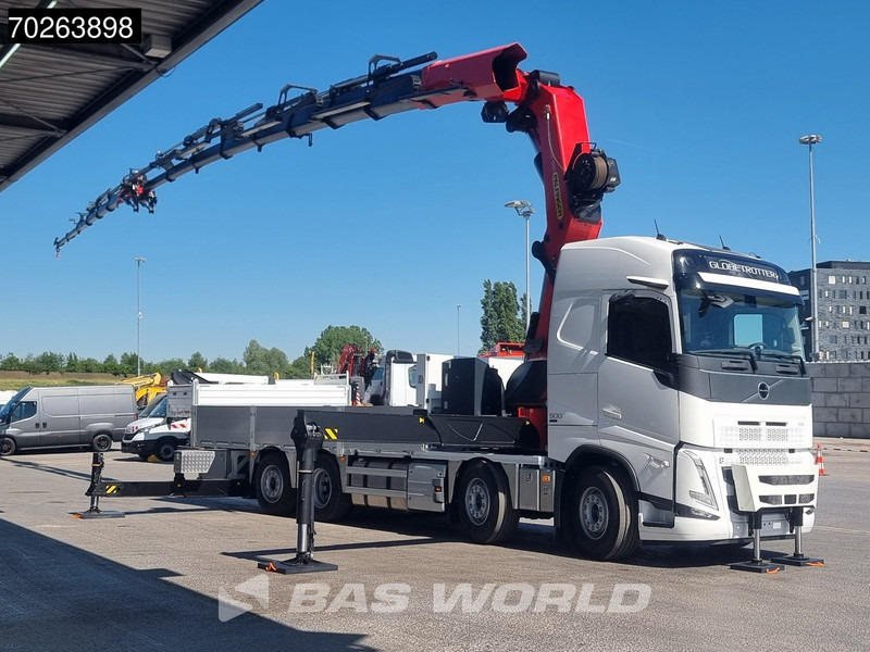 Volvo FH 500 8X2 NEW! Palfinger PK92002 SH 8+6 JIB Crane Kran Winch Lift-Lenkachse Navi - Vrachtwagen met open laadbak, Kraanwagen: afbeelding 2 Volvo FH 500 8X2 NEW! Palfinger PK92002 SH 8+6 JIB Crane Kran Winch Lift-Lenkachse Navi - Vrachtwagen met open laadbak, Kraanwagen: afbeelding 2