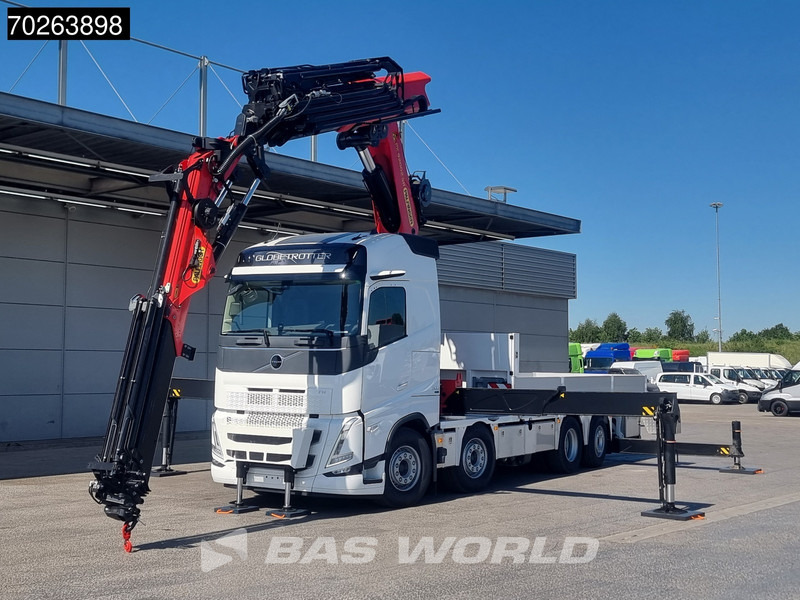 Volvo FH 500 8X2 NEW! Palfinger PK92002 SH 8+6 JIB Crane Kran Winch Lift-Lenkachse Navi - Vrachtwagen met open laadbak, Kraanwagen: afbeelding 5 Volvo FH 500 8X2 NEW! Palfinger PK92002 SH 8+6 JIB Crane Kran Winch Lift-Lenkachse Navi - Vrachtwagen met open laadbak, Kraanwagen: afbeelding 5