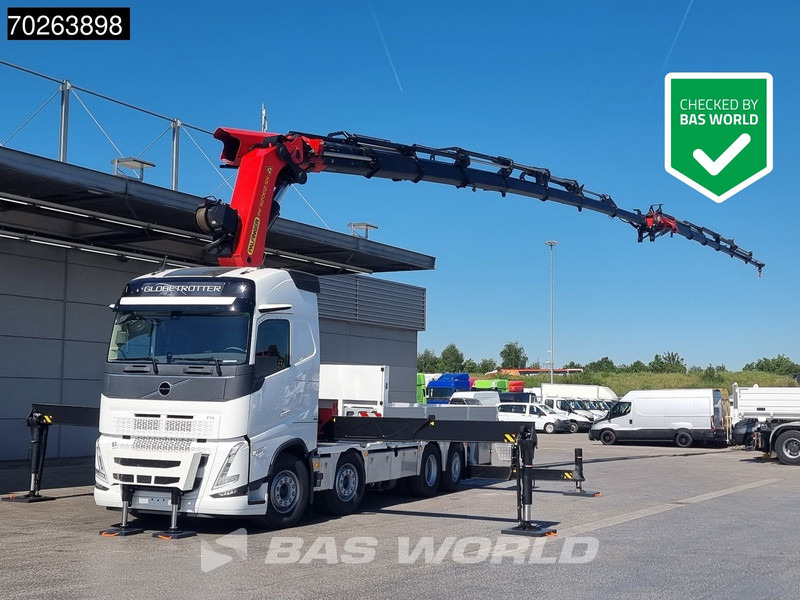 Volvo FH 500 8X2 NEW! Palfinger PK92002 SH 8+6 JIB Crane Kran Winch Lift-Lenkachse Navi - Vrachtwagen met open laadbak, Kraanwagen: afbeelding 1 Volvo FH 500 8X2 NEW! Palfinger PK92002 SH 8+6 JIB Crane Kran Winch Lift-Lenkachse Navi - Vrachtwagen met open laadbak, Kraanwagen: afbeelding 1