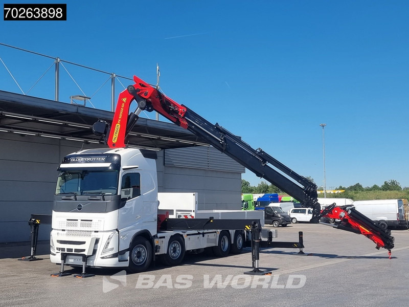 Volvo FH 500 8X2 NEW! Palfinger PK92002 SH 8+6 JIB Crane Kran Winch Lift-Lenkachse Navi - Vrachtwagen met open laadbak, Kraanwagen: afbeelding 3 Volvo FH 500 8X2 NEW! Palfinger PK92002 SH 8+6 JIB Crane Kran Winch Lift-Lenkachse Navi - Vrachtwagen met open laadbak, Kraanwagen: afbeelding 3