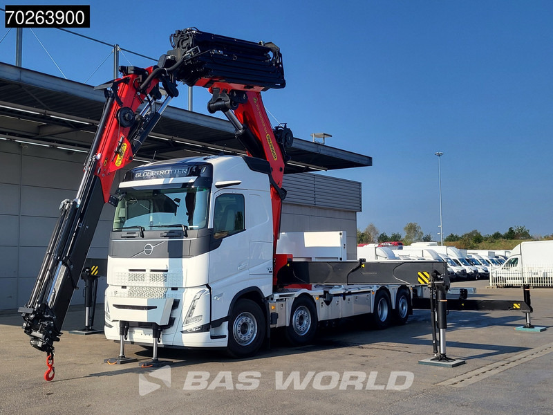 Volvo FH 500 8X2 Palfinger PK110002 SH Crane + Fly-Jib Winch VEB+ Euro 6 - Vrachtwagen met open laadbak, Kraanwagen: afbeelding 5 Volvo FH 500 8X2 Palfinger PK110002 SH Crane + Fly-Jib Winch VEB+ Euro 6 - Vrachtwagen met open laadbak, Kraanwagen: afbeelding 5