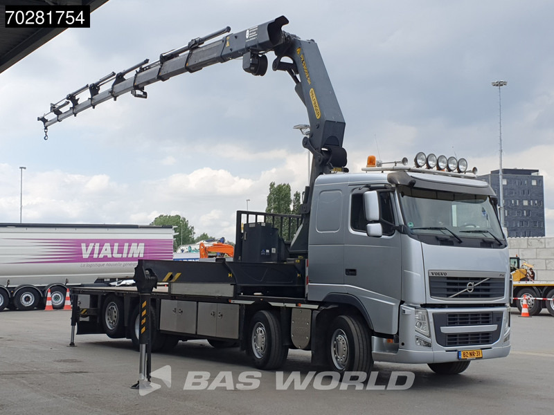 Volvo FH 500 FH 8X2 NL-Truck Palfinger PK53002SH Kran Crane Lift+ steering VEB+ Euro 5 - Vrachtwagen met open laadbak, Kraanwagen: afbeelding 3 Volvo FH 500 FH 8X2 NL-Truck Palfinger PK53002SH Kran Crane Lift+ steering VEB+ Euro 5 - Vrachtwagen met open laadbak, Kraanwagen: afbeelding 3