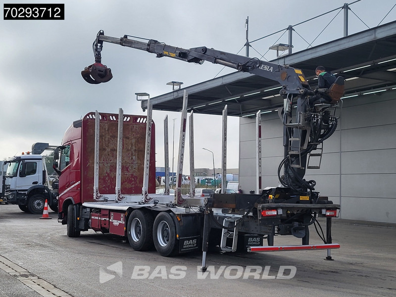 Volvo FH 540 FH 6X4 Kesla 2112ZT Crane Retarder Big-Axle I-ParkCool Xenon Euro 6 - Houttransport, Kraanwagen: afbeelding 2 Volvo FH 540 FH 6X4 Kesla 2112ZT Crane Retarder Big-Axle I-ParkCool Xenon Euro 6 - Houttransport, Kraanwagen: afbeelding 2