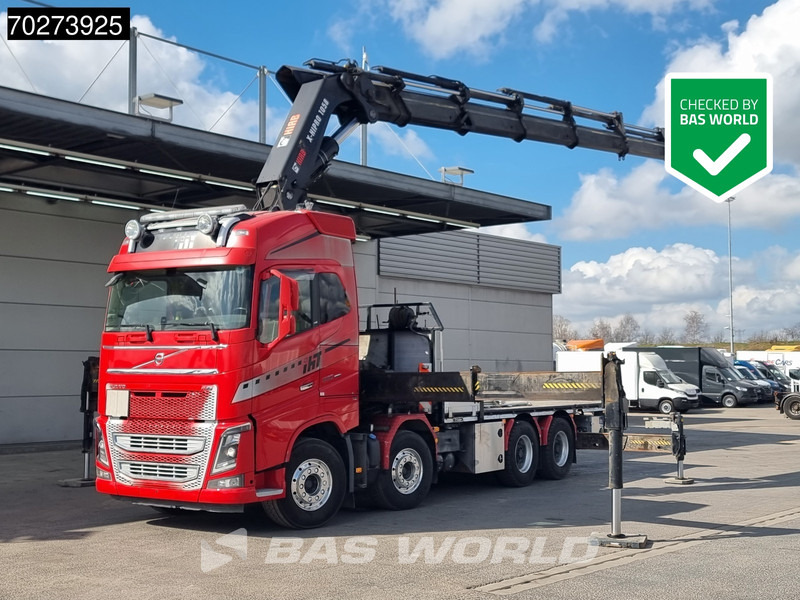 Volvo FH16 650 8X4 Hiab X-HIPRO 1058EP-6 Kran Crane ADR Lift+Lenkachse Euro 6 - Vrachtwagen met open laadbak, Kraanwagen: afbeelding 1 Volvo FH16 650 8X4 Hiab X-HIPRO 1058EP-6 Kran Crane ADR Lift+Lenkachse Euro 6 - Vrachtwagen met open laadbak, Kraanwagen: afbeelding 1