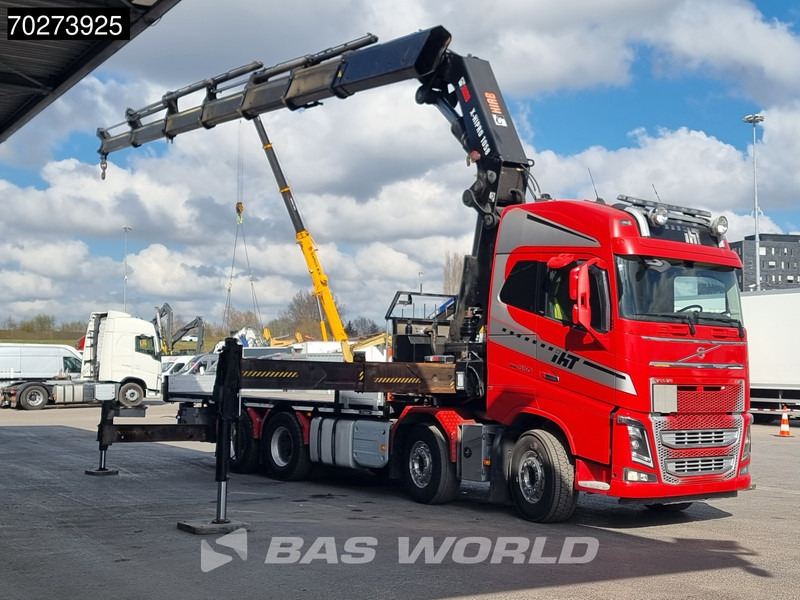 Volvo FH16 650 8X4 Hiab X-HIPRO 1058EP-6 Kran Crane ADR Lift+Lenkachse Euro 6 - Vrachtwagen met open laadbak, Kraanwagen: afbeelding 2 Volvo FH16 650 8X4 Hiab X-HIPRO 1058EP-6 Kran Crane ADR Lift+Lenkachse Euro 6 - Vrachtwagen met open laadbak, Kraanwagen: afbeelding 2
