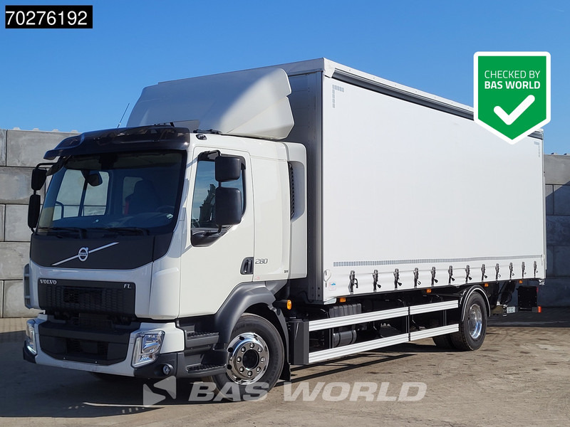 Volvo FL 280 4X2 NEW! 16tons Manual Ladebordwand PTO Alcoa's Euro 6 - Schuifzeilen vrachtwagen: afbeelding 1 Volvo FL 280 4X2 NEW! 16tons Manual Ladebordwand PTO Alcoa's Euro 6 - Schuifzeilen vrachtwagen: afbeelding 1