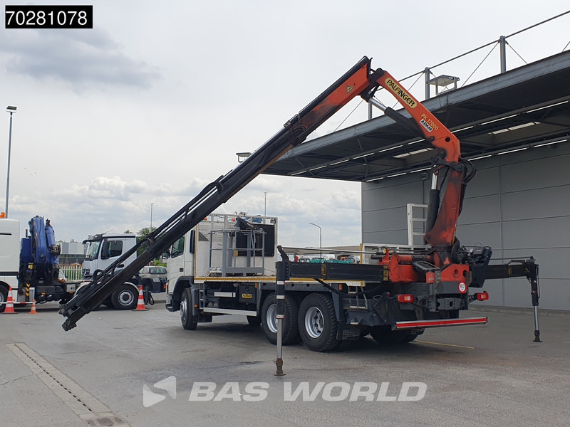 Vrachtwagen met open laadbak, Kraanwagen Volvo FM 340 6X4 Palfinger PK17000 Manual Full Steel Kraan Crane: afbeelding 6