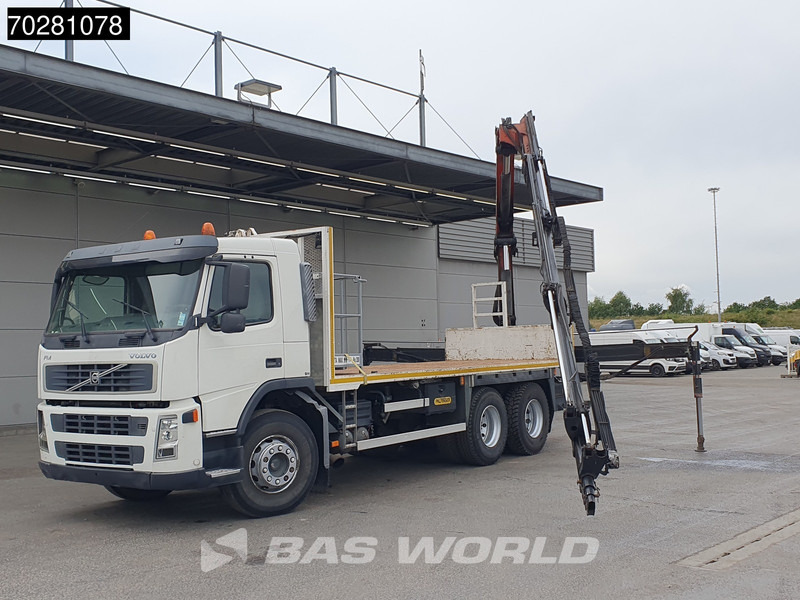Vrachtwagen met open laadbak, Kraanwagen Volvo FM 340 6X4 Palfinger PK17000 Manual Full Steel Kraan Crane: afbeelding 5