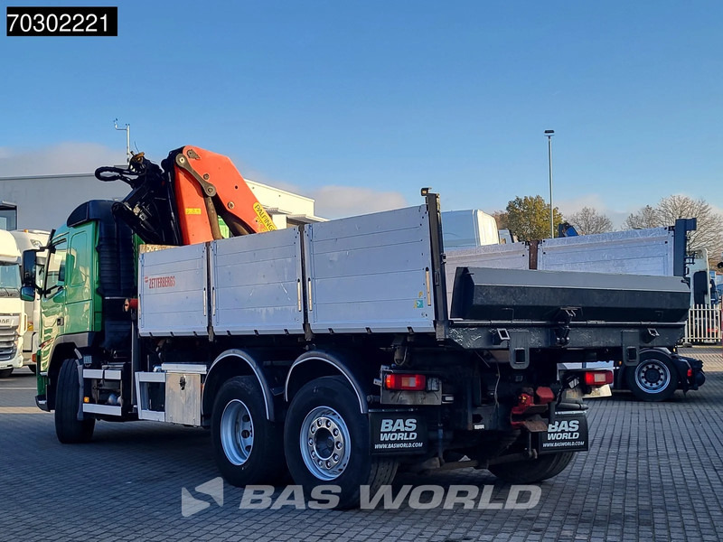 Volvo FM 340 FM 6X2 Palfinger PK23002 Crane 10m3 3-way tipper Lift+steering axle Euro 5 - Kipper vrachtwagen, Kraanwagen: afbeelding 2 Volvo FM 340 FM 6X2 Palfinger PK23002 Crane 10m3 3-way tipper Lift+steering axle Euro 5 - Kipper vrachtwagen, Kraanwagen: afbeelding 2