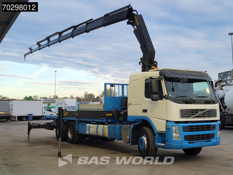 Volvo FM 360 FM 6X2 Palfinger PK29002 Kran crane Manual Sleepercab Airco Euro 4 - Vrachtwagen met open laadbak, Kraanwagen: afbeelding 3 Volvo FM 360 FM 6X2 Palfinger PK29002 Kran crane Manual Sleepercab Airco Euro 4 - Vrachtwagen met open laadbak, Kraanwagen: afbeelding 3