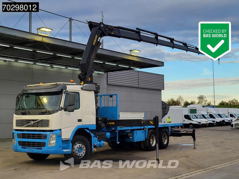 Volvo FM 360 FM 6X2 Palfinger PK29002 Kran crane Manual Sleepercab Airco Euro 4 - Vrachtwagen met open laadbak, Kraanwagen: afbeelding 1 Volvo FM 360 FM 6X2 Palfinger PK29002 Kran crane Manual Sleepercab Airco Euro 4 - Vrachtwagen met open laadbak, Kraanwagen: afbeelding 1