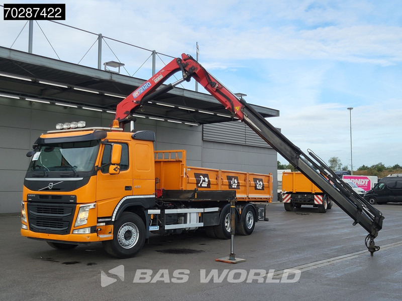 Volvo FM 420 6X2 HMF 2120 K 4 Crane Lift+lenkasche Euro 6 - Kipper vrachtwagen, Kraanwagen: afbeelding 5 Volvo FM 420 6X2 HMF 2120 K 4 Crane Lift+lenkasche Euro 6 - Kipper vrachtwagen, Kraanwagen: afbeelding 5