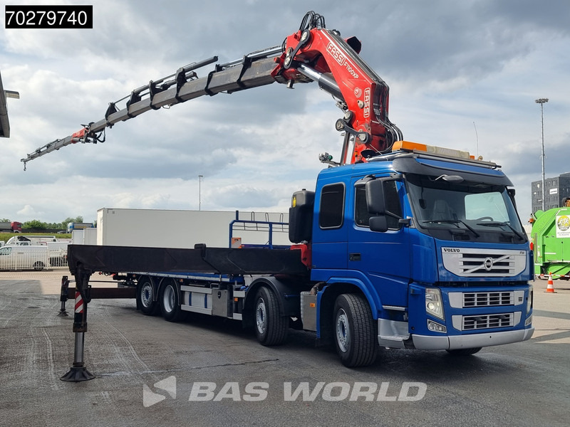 Volvo FM 450 8X2 FASSI 100 Ton/Meter Crane Kran 7 + 6 Jib Lift+steering Axle Euro 5 - Vrachtwagen met open laadbak, Kraanwagen: afbeelding 3 Volvo FM 450 8X2 FASSI 100 Ton/Meter Crane Kran 7 + 6 Jib Lift+steering Axle Euro 5 - Vrachtwagen met open laadbak, Kraanwagen: afbeelding 3
