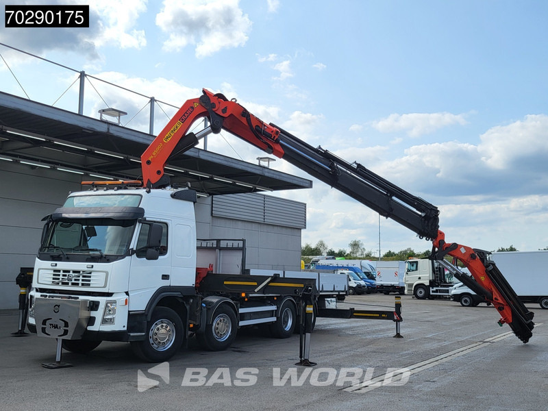 Volvo FM 480 8X2 Palfinger PK85002 Crane+Jib Lifting-Axle Big-Axle Automatic Euro 4 - Vrachtwagen met open laadbak, Kraanwagen: afbeelding 5 Volvo FM 480 8X2 Palfinger PK85002 Crane+Jib Lifting-Axle Big-Axle Automatic Euro 4 - Vrachtwagen met open laadbak, Kraanwagen: afbeelding 5