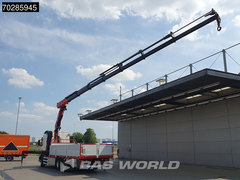 Volvo FM 500 6X2 HMF 3220-K7 Lift-Steering Axle Crane Kran Euro 6 - Vrachtwagen met open laadbak, Kraanwagen: afbeelding 2 Volvo FM 500 6X2 HMF 3220-K7 Lift-Steering Axle Crane Kran Euro 6 - Vrachtwagen met open laadbak, Kraanwagen: afbeelding 2