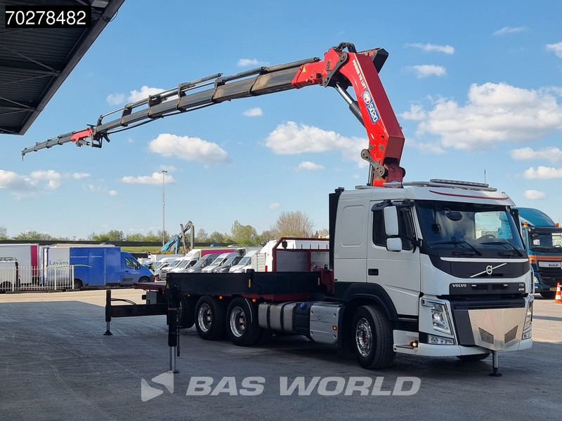 Volvo FM 500 8X4 HMF5020 K6 + Fly Jib Lift+Lenkachse Crane Kran Euro 6 - Vrachtwagen met open laadbak, Kraanwagen: afbeelding 3 Volvo FM 500 8X4 HMF5020 K6 + Fly Jib Lift+Lenkachse Crane Kran Euro 6 - Vrachtwagen met open laadbak, Kraanwagen: afbeelding 3