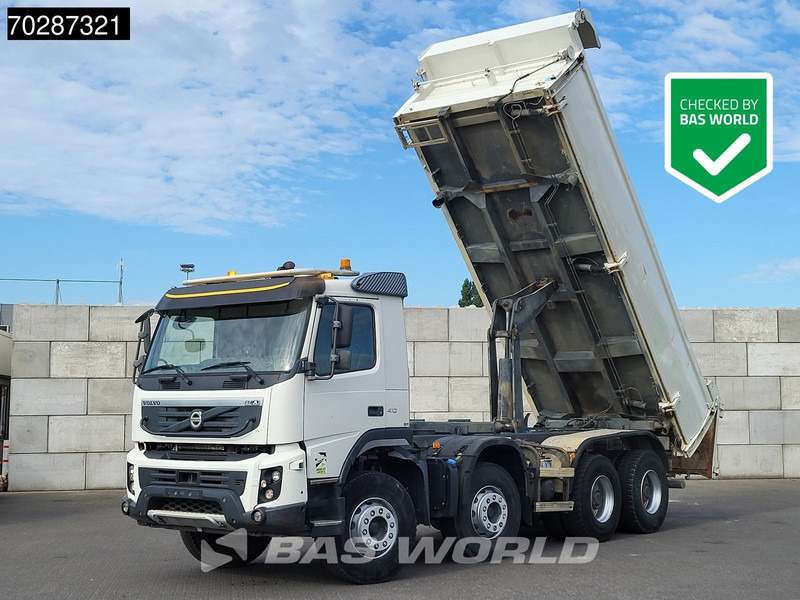 Volvo FMX 410 8X4 13m3 Marrel Tipper SteelSuspension 2-Side Kipper BigAxle Euro 5 - Kipper vrachtwagen: afbeelding 1 Volvo FMX 410 8X4 13m3 Marrel Tipper SteelSuspension 2-Side Kipper BigAxle Euro 5 - Kipper vrachtwagen: afbeelding 1