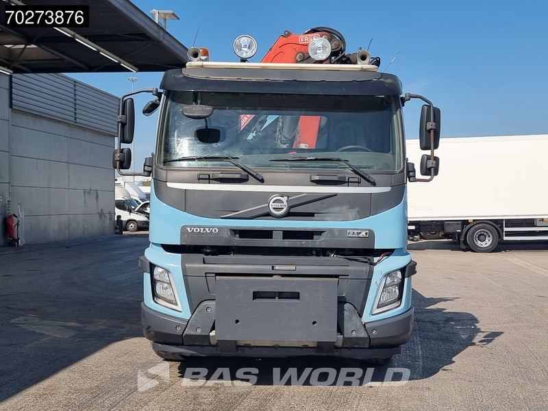 Kipper vrachtwagen, Kraanwagen Volvo FMX 420 6X4 Fassi F155A.2.22 Crane 9m3 Big-Axle Automatic Euro 5: afbeelding 17