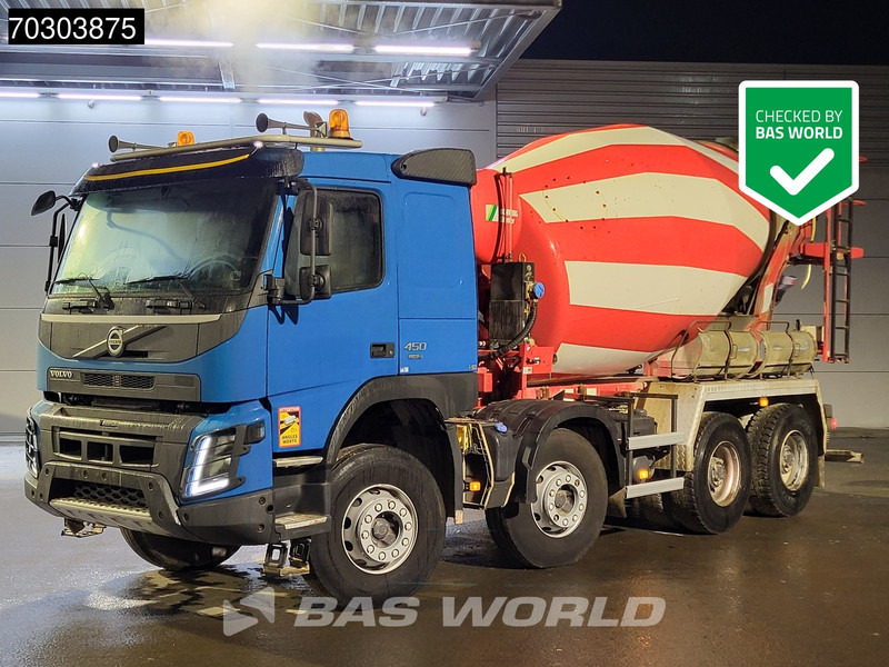 Volvo FMX 450 8X4 Stetter Mixer Full Steel Automatic Euro 6 - Betonmixer: afbeelding 1 Volvo FMX 450 8X4 Stetter Mixer Full Steel Automatic Euro 6 - Betonmixer: afbeelding 1