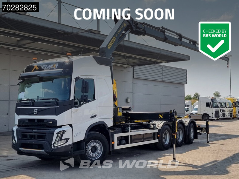 Volvo FMX 500 8X4 NEW! Palfinger PK33002 Crane + PHT22SLD5 Hooklift Lift-Steerign Axle - Haakarmsysteem vrachtwagen, Kraanwagen: afbeelding 1 Volvo FMX 500 8X4 NEW! Palfinger PK33002 Crane + PHT22SLD5 Hooklift Lift-Steerign Axle - Haakarmsysteem vrachtwagen, Kraanwagen: afbeelding 1