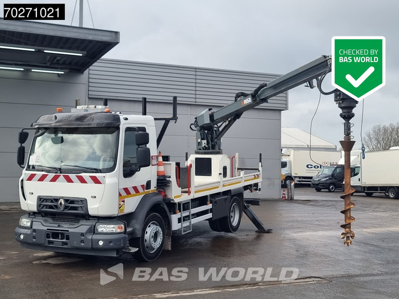 Renault D 240 4X2 Risa G2T Drilling truck Automatic Euro 6 - Vrachtwagen, Kraanwagen: afbeelding 1 Renault D 240 4X2 Risa G2T Drilling truck Automatic Euro 6 - Vrachtwagen, Kraanwagen: afbeelding 1