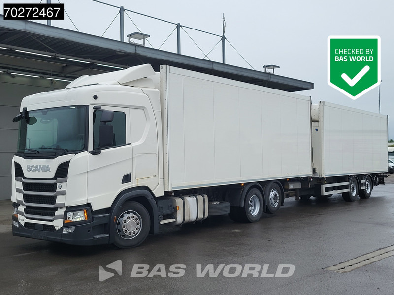 Scania R410 6X2 Carrier Supra 1250 MT Schmitz Retarder Liftachse ACC Euro 6 - Vrachtwagen: afbeelding 1 Scania R410 6X2 Carrier Supra 1250 MT Schmitz Retarder Liftachse ACC Euro 6 - Vrachtwagen: afbeelding 1