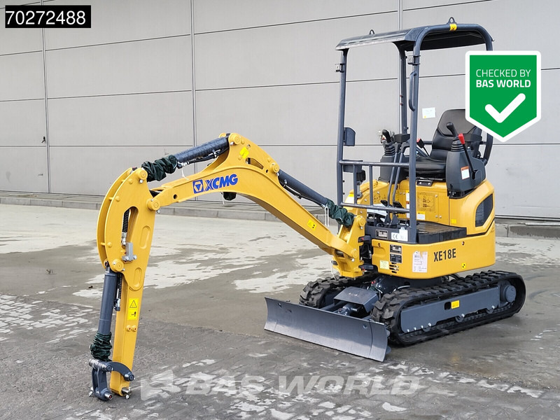 XCMG XE18 E 2 YEARS FACTORY WARRANTY - KUBOTA ENGINE - Minigraafmachine: afbeelding 1 XCMG XE18 E 2 YEARS FACTORY WARRANTY - KUBOTA ENGINE - Minigraafmachine: afbeelding 1