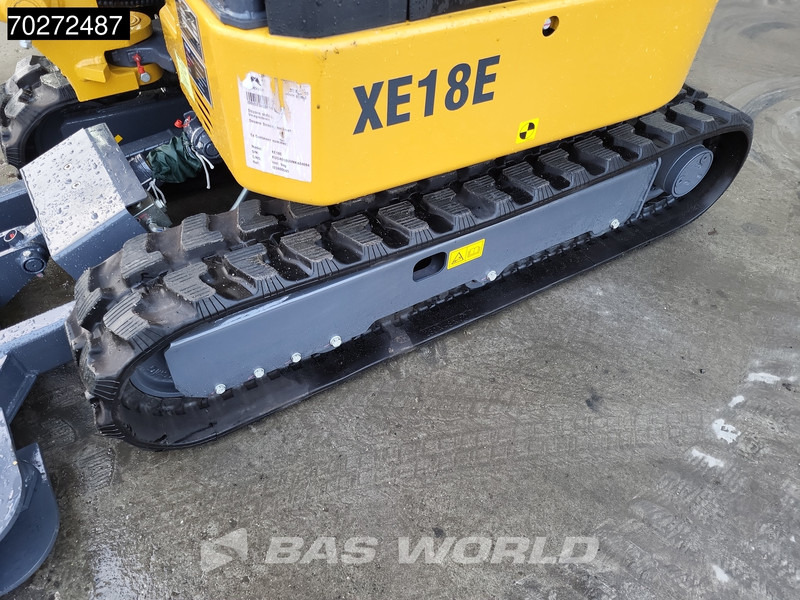 Nieuw Minigraafmachine XCMG XE18 E 2 YEARS FACTORY WARRANTY - KUBOTA ENGINE: afbeelding 12