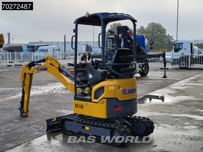 Nieuw Minigraafmachine XCMG XE18 E 2 YEARS FACTORY WARRANTY - KUBOTA ENGINE: afbeelding 7
