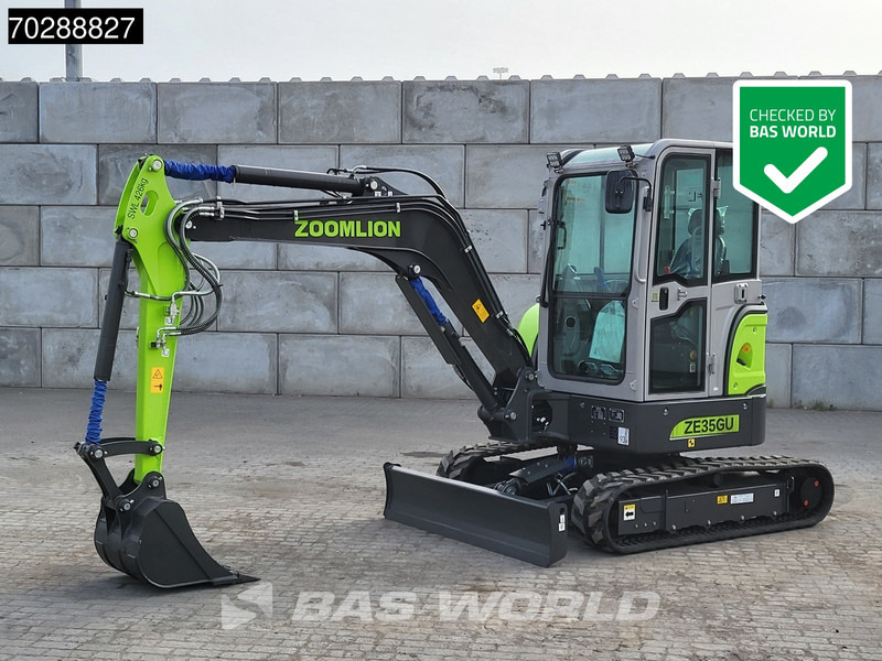 Zoomlion ZE35 GU A/C - CE CERTIFIED - Minigraafmachine: afbeelding 1 Zoomlion ZE35 GU A/C - CE CERTIFIED - Minigraafmachine: afbeelding 1