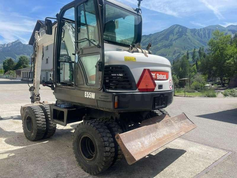 Bobcat E55W - Mobiele graafmachine: afbeelding 3 Bobcat E55W - Mobiele graafmachine: afbeelding 3
