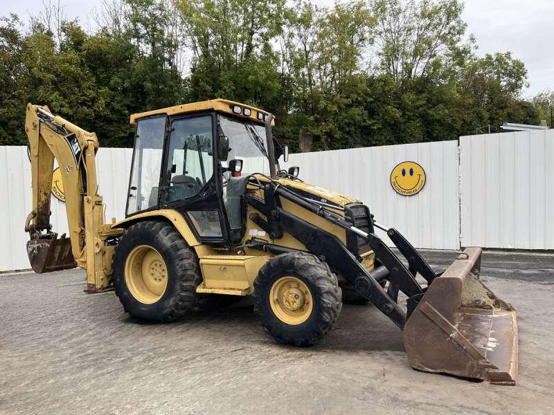 Caterpillar 428C - Graaflaadmachine: afbeelding 1 Caterpillar 428C - Graaflaadmachine: afbeelding 1