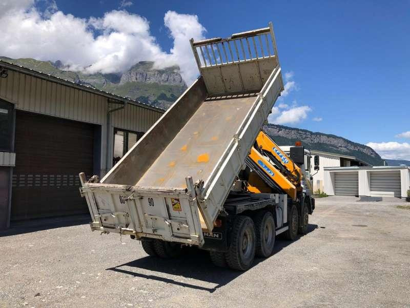 MAN GRUE F2000 - Kipper vrachtwagen: afbeelding 4 MAN GRUE F2000 - Kipper vrachtwagen: afbeelding 4