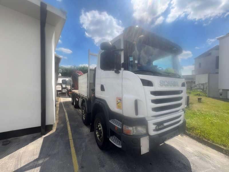 Scania G480 8X4 GRUE FASSI - Vrachtwagen met open laadbak: afbeelding 2 Scania G480 8X4 GRUE FASSI - Vrachtwagen met open laadbak: afbeelding 2
