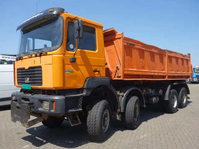 MAN 35-464 8x8 meiller kipper manual diesel pomp - Kipper vrachtwagen: afbeelding 1 MAN 35-464 8x8 meiller kipper manual diesel pomp - Kipper vrachtwagen: afbeelding 1