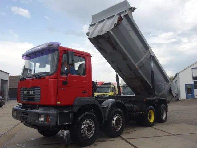 MAN FE 410 8x4 kipper,manual feulpomp,steel kipper - Kipper vrachtwagen: afbeelding 1 MAN FE 410 8x4 kipper,manual feulpomp,steel kipper - Kipper vrachtwagen: afbeelding 1